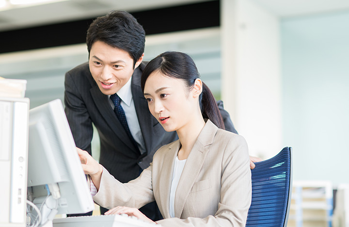 必要な時間、必要な人数を派遣